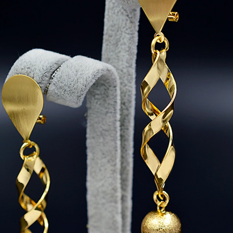 Sunny Jewelry Long Drop Dangle Earrings For Women Girl Trendy New Water Party Wedding Exquisite 2018 | Украшения и аксессуары