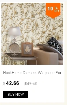 Haokhome европейские Роскошные плотная текстура Дамаск виниловые обои черный/золотой/коричневый поливинилхлоридный 3d гостиной, спальни, художественное украшение для дома