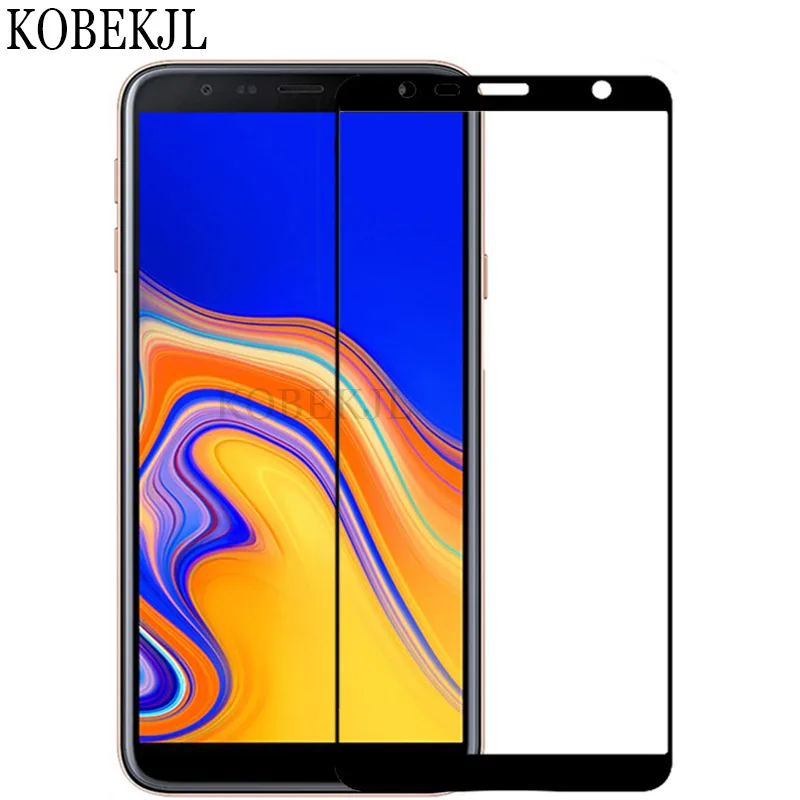 Защитное стекло закаленное для Samsung Galaxy J4 Plus/J4Plus/J415F/J415 | Мобильные телефоны и
