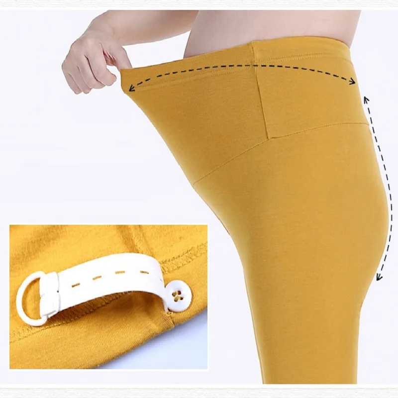 2017 весенние/осенние штаны для беременных Брюки брюки с регулируемой талией