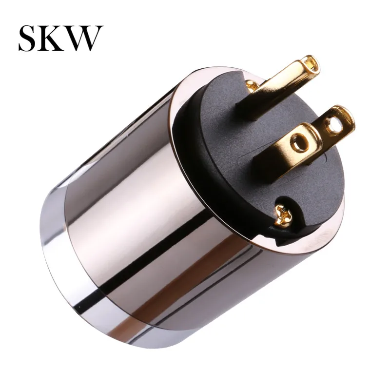 Сетевой шнур SKW HIFI с вилкой типа US/EU кабель питания 1 м 5 2 3 для фильтра поворотного