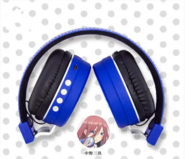 Quintessential Quintuplets Nakano Miku гарнитура наушники беспроводные Bluetooth Волшебный реквизит