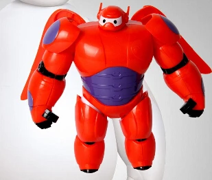 Красный 6 дюймов/16 см Большой Герой 6 робот Baymax экшн-фигурка из мультфильма Baymax Съемная Броня подарок на праздник детские игрушки - Цвет: Красный