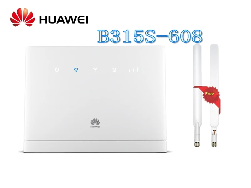 Разблокированный Wi Fi роутер Huawei B315s 608 4G LTE 150Mbit HSPA 32 пользователя 4 порта с 2