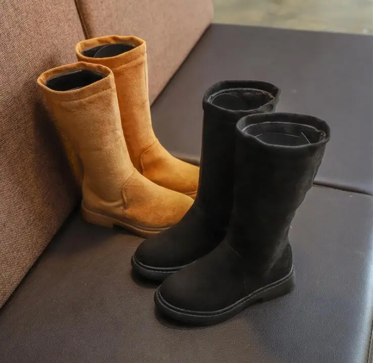 Корейская версия замшевая ткань Новинка Для девочек Штаны с рисунком из