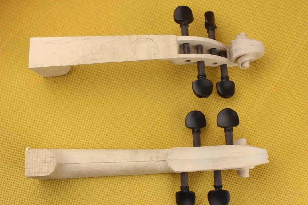 

New Student Maple Violin Neck,Already installed ebony pegs 4/4 size