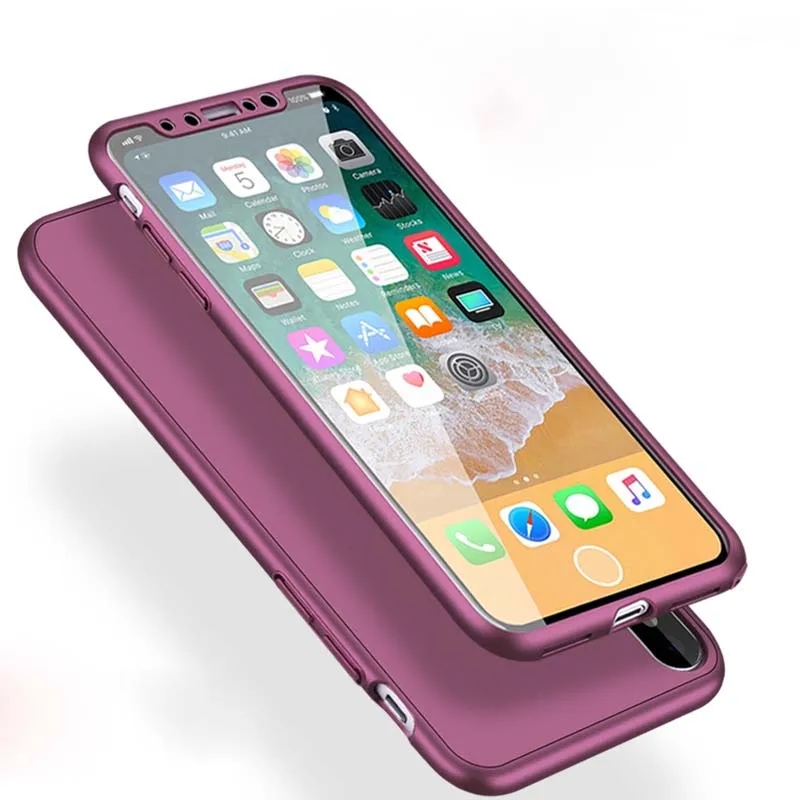 Мягкие деловые Чехлы для iPhone 6 6s 7 8 plus Матовые чехлы iphone X s простые Iphone P 065|Бамперы| |