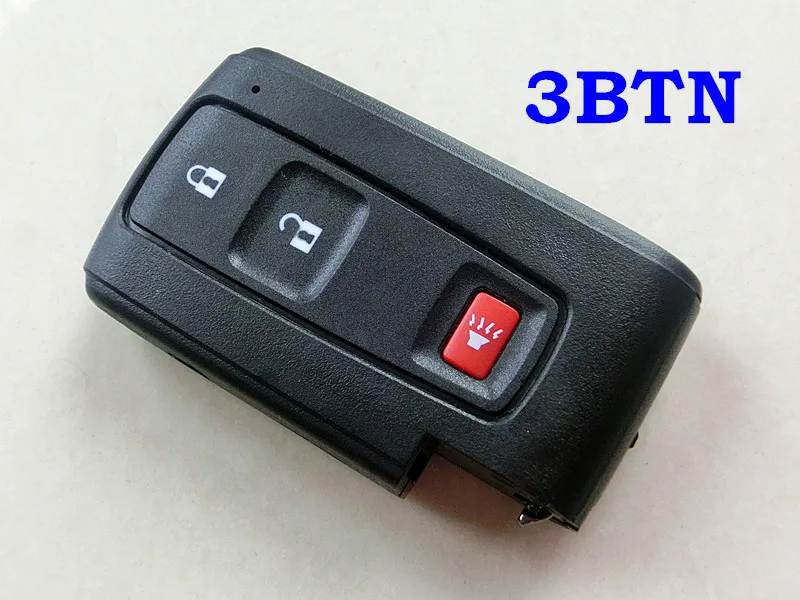 RMLKS 2 3 кнопочный Чехол для автомобильного ключа чехол Toyota PRIUS 2004-2009 COROLLA VERSO Camry