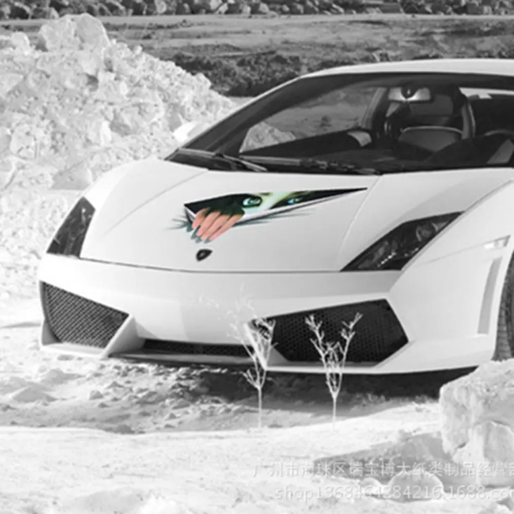Комплект из 2 предметов хорошее черный окна автомобиля бампер Phantom призрак винил