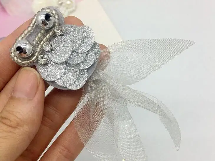 Fashion Fish Beads Embroidery Iron on DIY Sewing Sticker For Clothing Iron-on Applique Stripe Dress Bag Hat Patch | Дом и сад