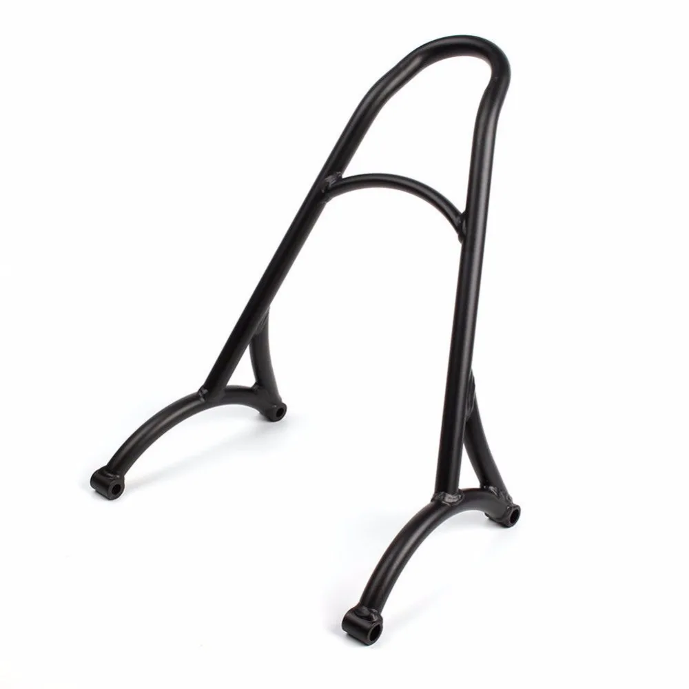 Черная короткая спинка для прогулок Harley Sportster XL Iron Nightster 883 1200 04 15|sportster black|harley blackfor