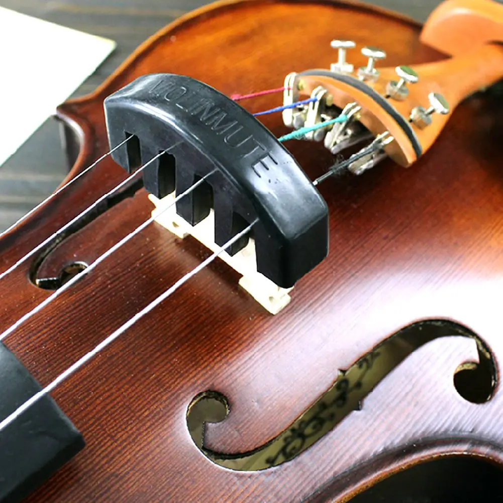 Скрипка практика тяжелый черный резиновый скрипка бесшумный глушитель