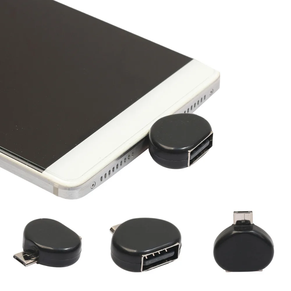 Адаптер OTG с Micro USB папа на 2 0 для планшет телефон Android J.17|Компьютерные кабели и
