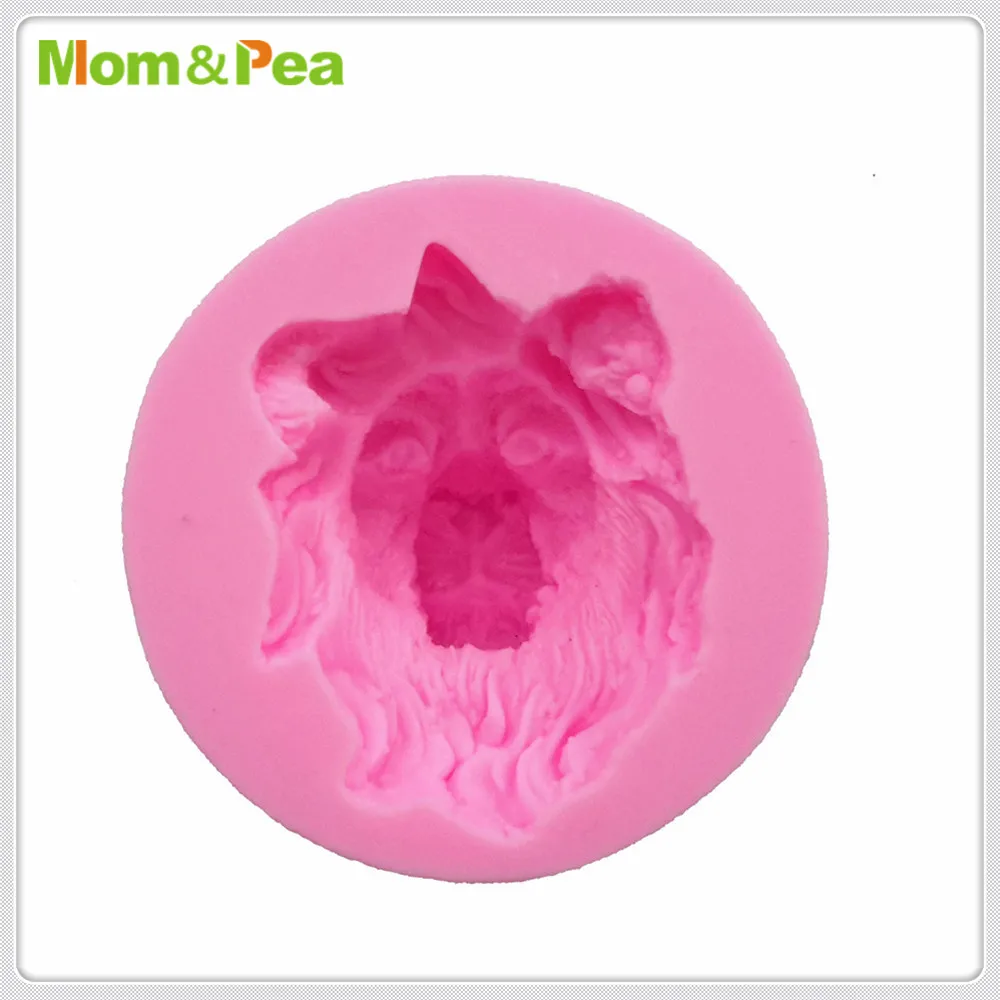 Силиконовая форма в форме головы льва Mom &amp Pea MPA1895 украшение для торта 3D помадки