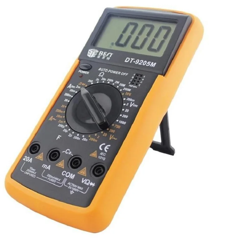

9205M Multimeter S1 Ture-RMS Automatic Ranging Multimeter Automatic Multi Tester Electrical Voltage Ammeter Ohm Tester