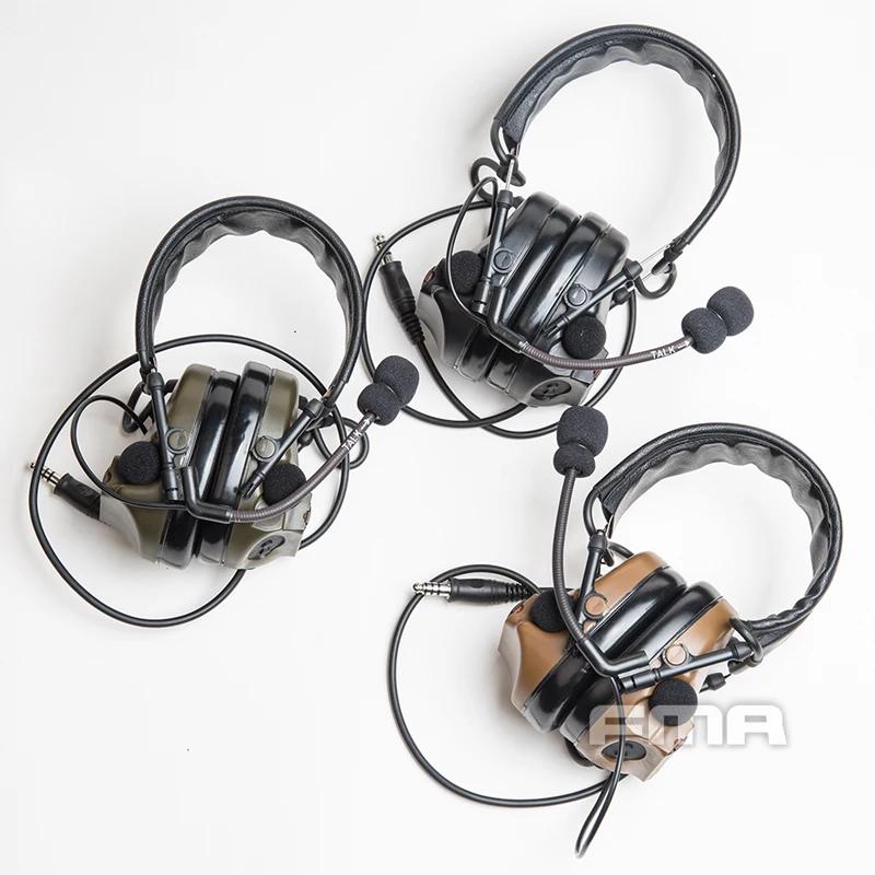 FMA FCS ComTac 3 ACH C3 звуковые тактические шумоподавляющие коммуникационные