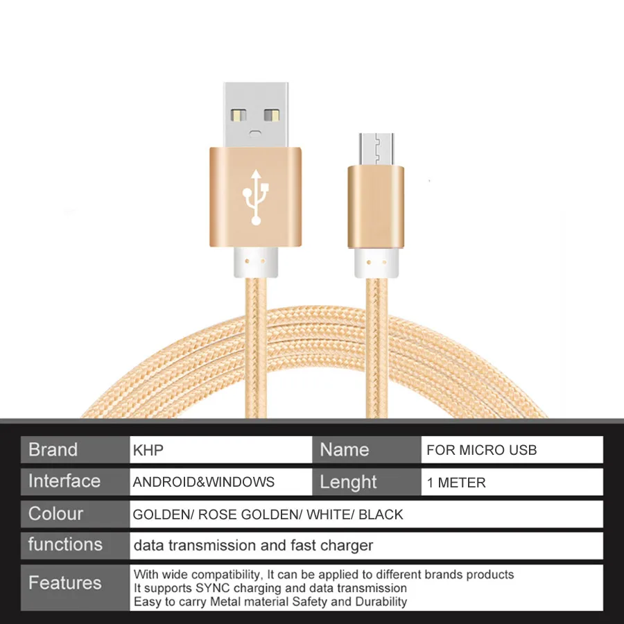 2019 KHP комплекты USB зарядное устройство Micro кабель для samsung Galaxy S5 S6 S7 Android ЕС телефон