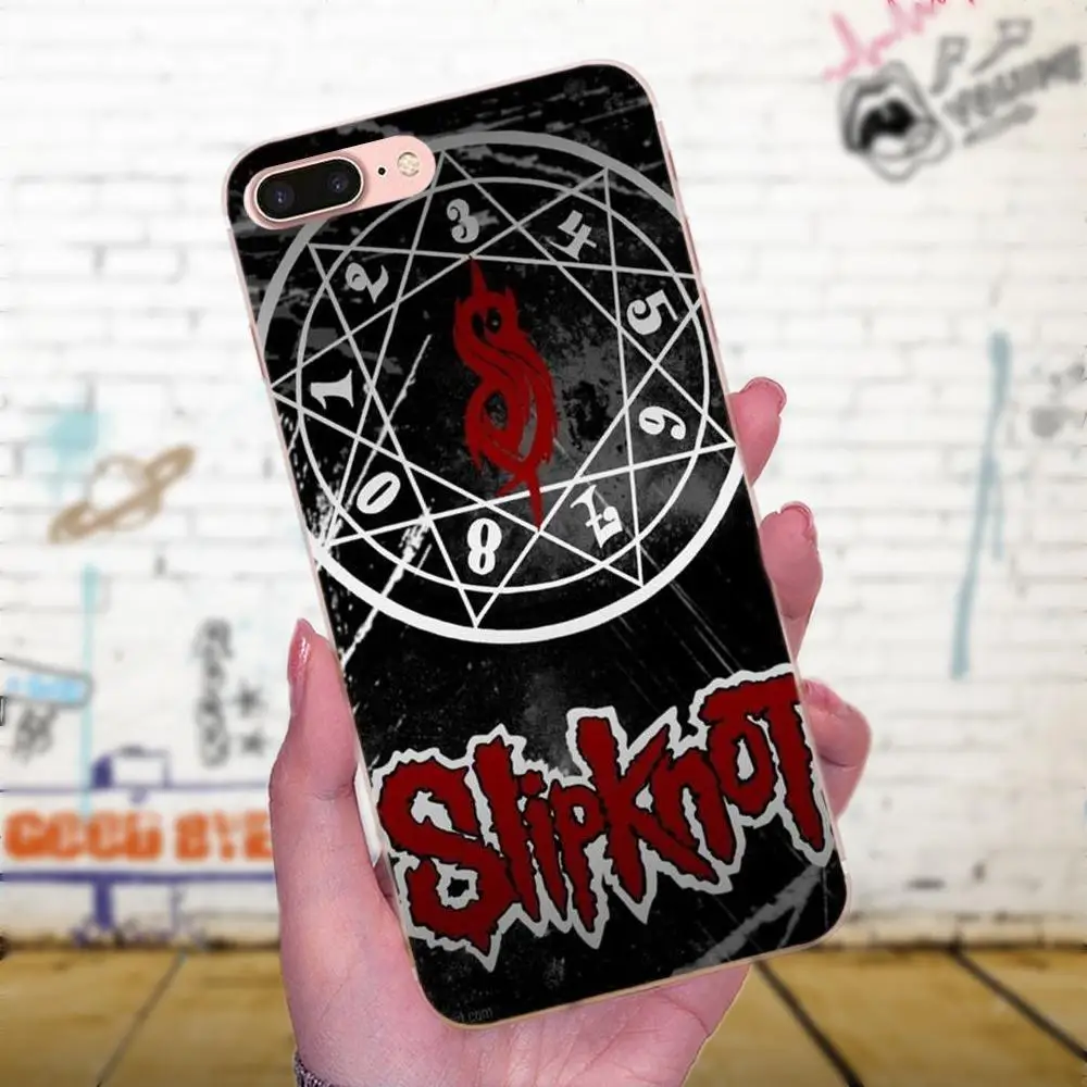 Логотип рок-группы Slipknot для Huawei P7 Honor 4C 5A 5C 5X 6 6C 6A 6X 7 7X 8 9 V8 V10 Y3II Y5II Y6II G8 Play Lite |
