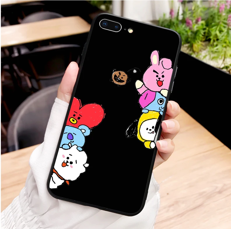 Новый BTS Корея Bangtan мальчики Young Forever BT21 Мягкий Силиконовый ТПУ чехол для телефона