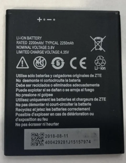 2200 мАч Li3822T43P4h736040 для zte Tempo X Go N9137 Аккумулятор сотового телефона|Аккумуляторы