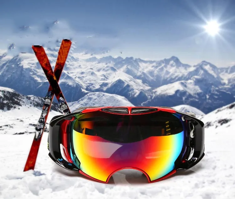 Sposune SNOW-4300 детские лыжные очки для лыжников детские очки Сноубординг очки для катания на коньках UV400 противотуманные очки Лыжная маска