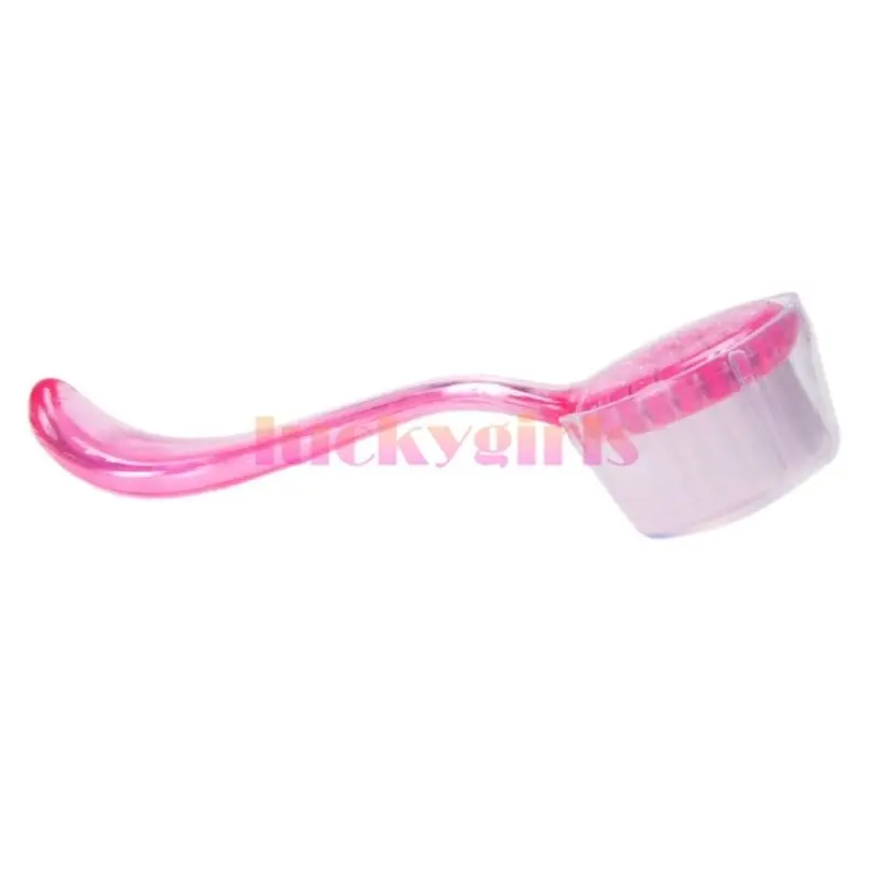 1 шт. пластиковая Профессиональная щетка для очистки ногтей от пыли с крышкой