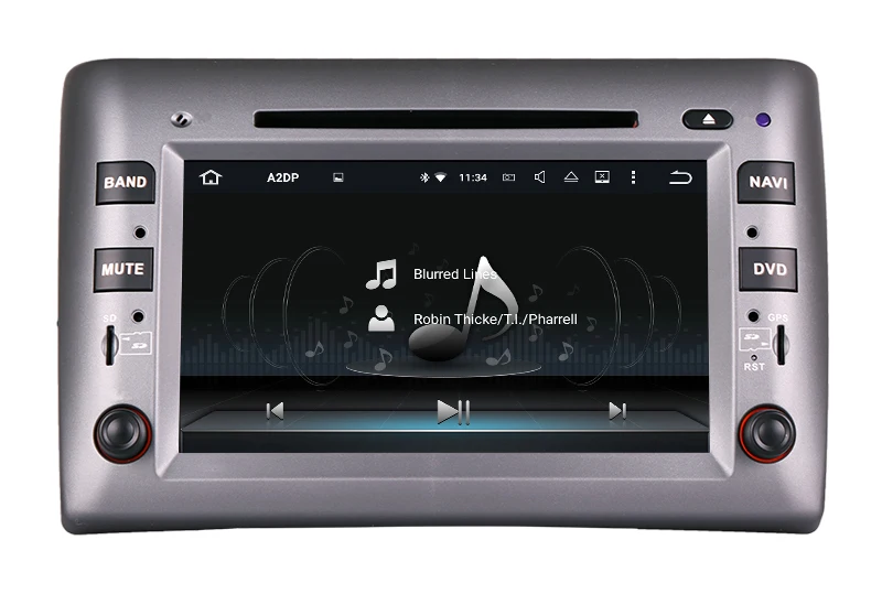 Android 8 0 7 1 Восьмиядерный автомобильный dvd плеер gps навигация для fiat stilo 2002-2010 4G RAM 32G