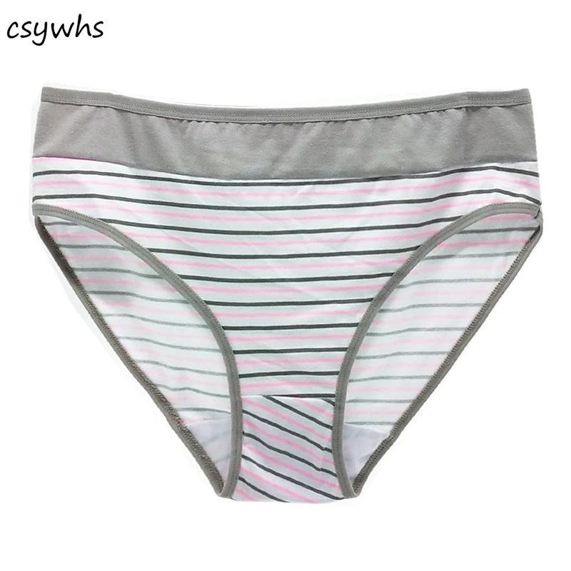 Женские хлопковые трусы CSYWHS нижнее белье большого размера со средней посадкой в