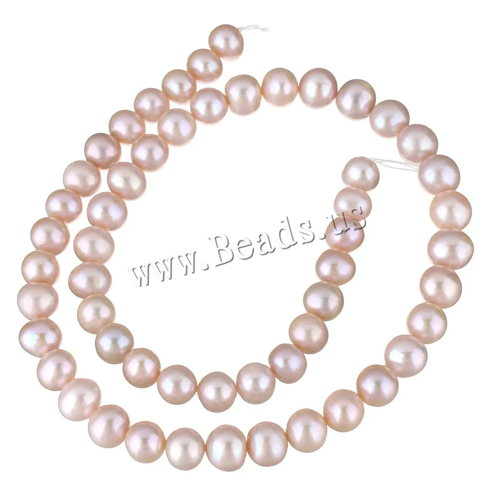 Бусины Из культивированного картофеля Пресноводный Жемчуг натуральный