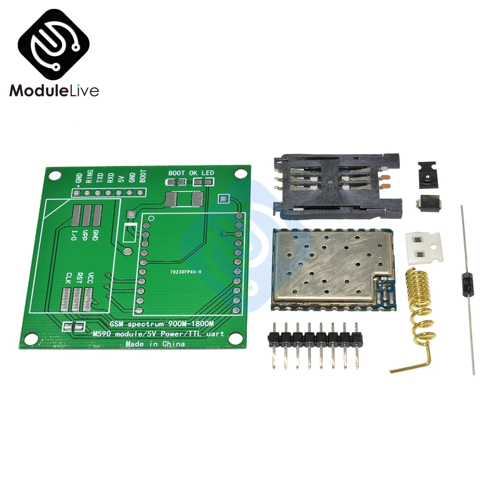 M590E GSM GPRS плата частотного модуля комплект SMS сообщений наборы для рукоделия M590