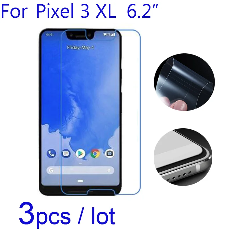 3 шт Мягкий протектор экрана мобильного телефона для пикселей XL