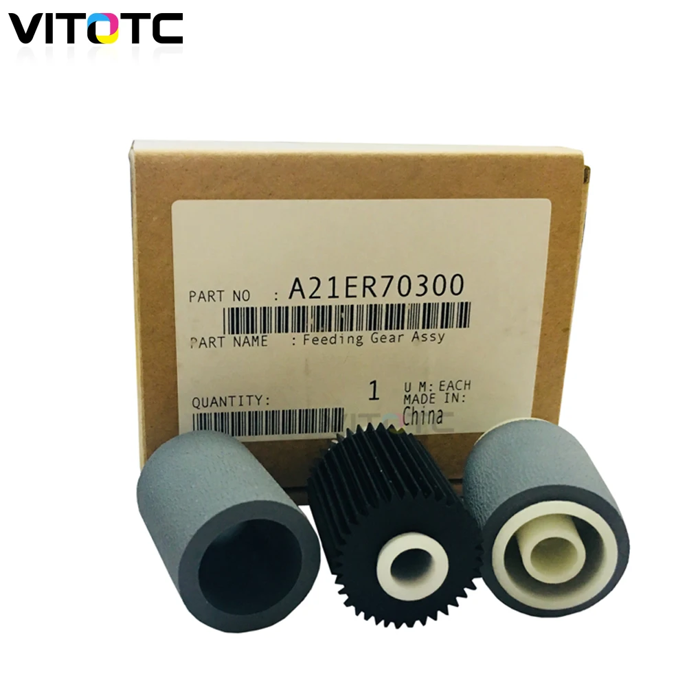 Резиновый роликовый Пикап для Konica Minolta bizhub C500 C8050 C6500 C6501 C7000 gear ass роликовая шина