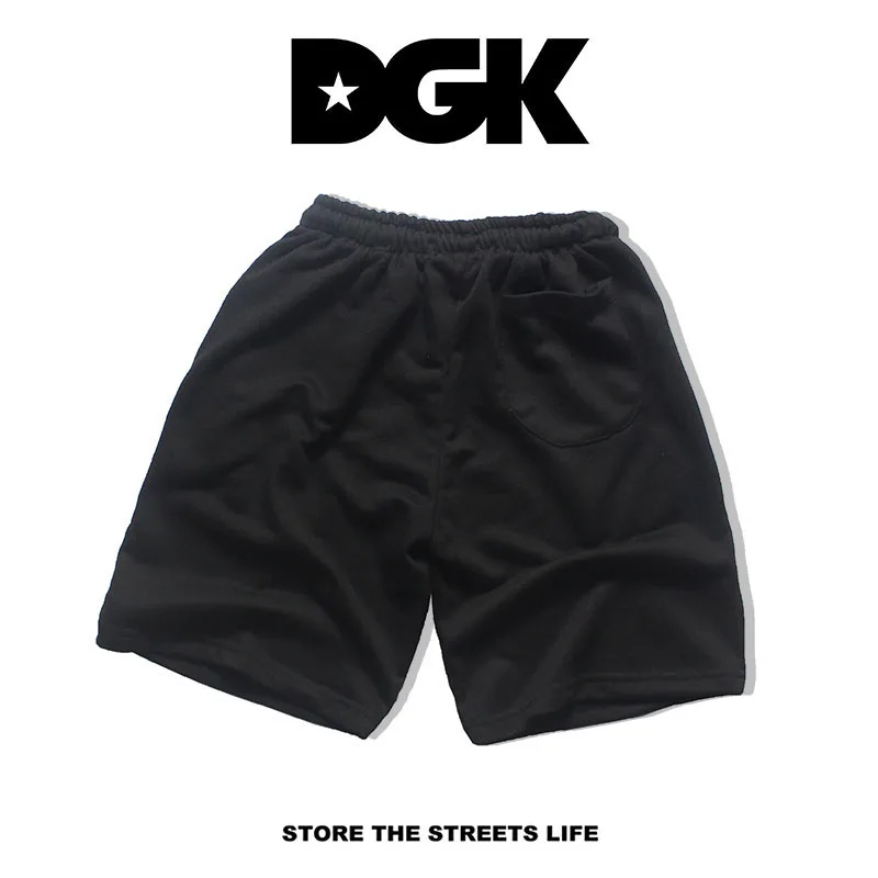 Шорты Dgk женские и мужские с кулиской стильные хлопковые короткие штаны тигром