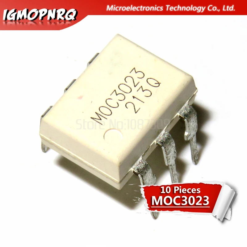 10 шт. MOC3062 MOC3020 MOC3021 MOC3023 MOC3043 MOC3052 MOC3063 MOC3083 DIP6|Интегральные схемы| |