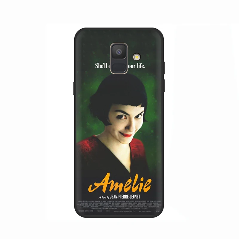 Amelie плакат классические Франция фильм мягкий чехол для мобильного телефона чехол для samsung Galaxy A5 A6 A7 A8 A9 A10S A20S A30S A40S A50S A60 A70 J6 - Цвет: B9