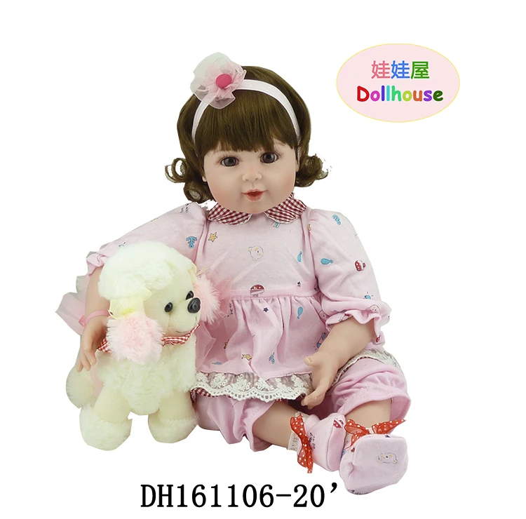 55 см силиконовые виниловые куклы для новорожденных очаровательные Чаки ручной