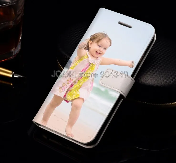 White Пользовательские печати фото DIY настроить изображение телефона чехол для Huawei P8 P20 P20 lite Pro V9 Y9 Y6 Y7 Honor 10 откидная крышка - Цвет: White