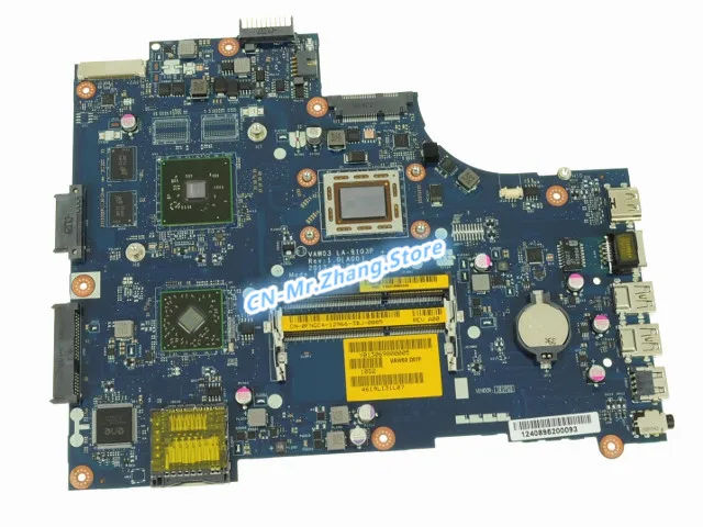 

Материнская плата для ноутбука Dell Inspiron M531R 5535, модель FNGC4 FNGC4/для A6-5345M CPU HD8410 GPU DDR3
