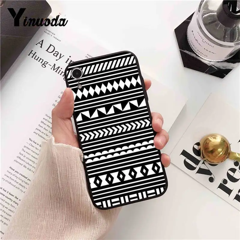 Yinuoda Pastel Tribal Aztec Triangle On Nebula чехол для телефона iPhone 8 7 6 6S 6Plus X XS MAX 5 5S SE XR 11 pro max |