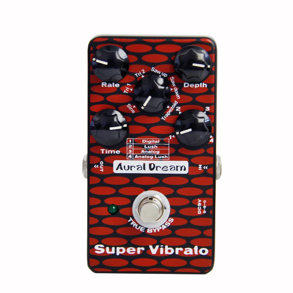 NEW Effect Pedal Aural dream Super Vibrato Digital DIGITAL LUSH ANALOG | Спорт и развлечения