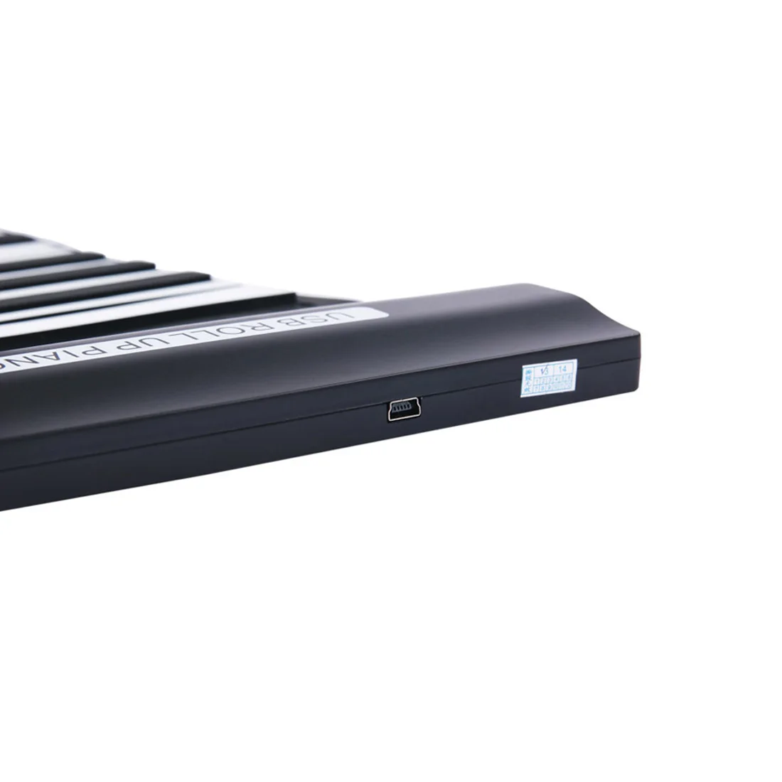 

KONIX MD88S Black Flexible 88Keys Professional MIDI Keyboard Electronic Roll Up Piano for Children