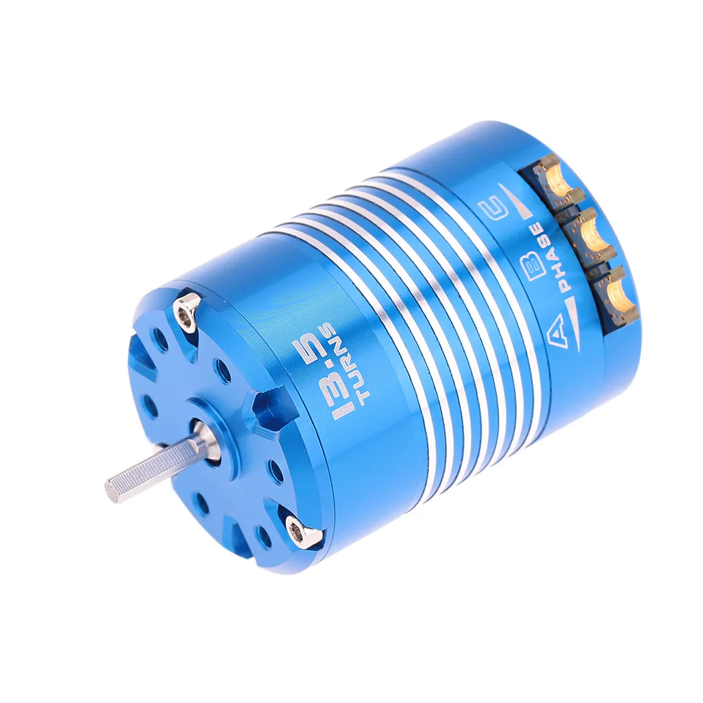 Новый 540 8.5 т 13.5 17.5 датчиками бесщеточный Двигатель для 1/10 RC автомобилей Грузовик