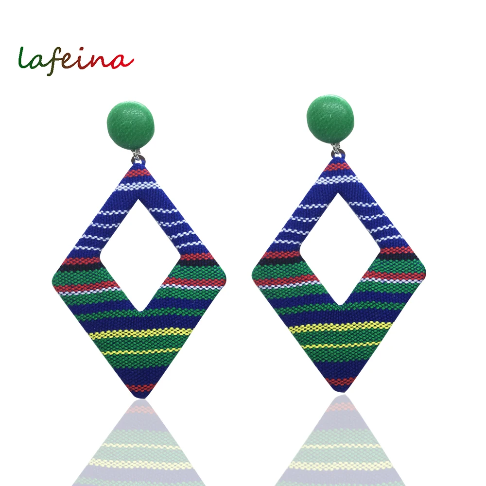 НОВЫЕ геометрические корейские длинные серьги с подвеской женские цветные