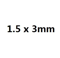 1.5 x 3mm 10 метров Еда Класс прозрачный шланг из силиконовой резины 0,5 0,8 1 1,5 1,6 2 3 4 мм внутренняя Диаметр Гибкая силиконовая труба - Цвет: 1.5 x 3mm