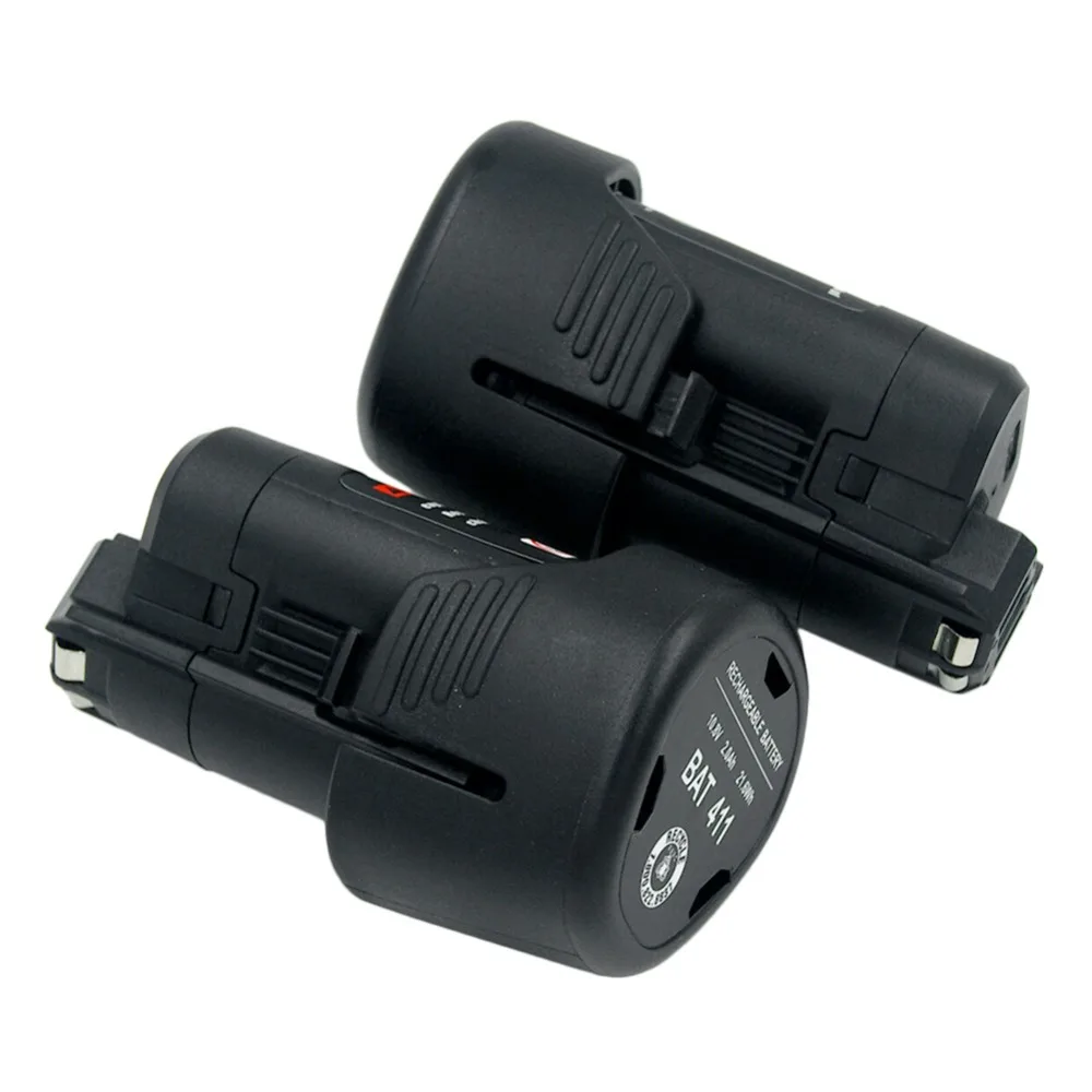 LERRONX 2 шт. 10,8 V 2000 мА/ч, Lithiium Перезаряжаемые Замена батареи для Аккумуляторная дрель bosch батареи BAT411 BAT411A BAT412A BAT413A