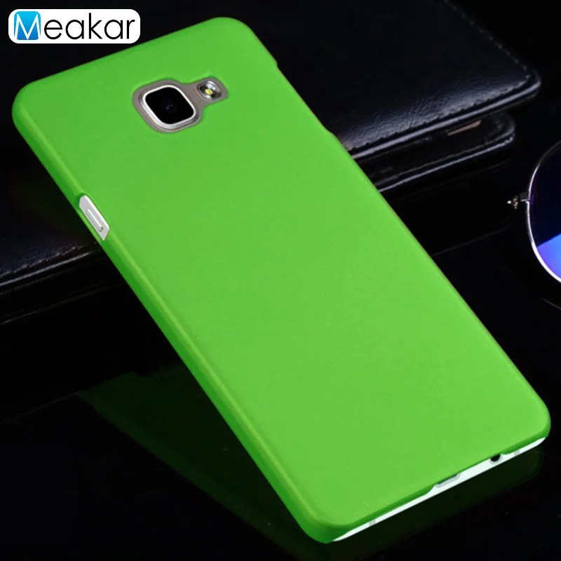 green Coque 5.5For samsung Galaxy A7 чехол для samsung Galaxy A7 A710 A710F A710m A7100 SM-A710F чехол-лента на заднюю панель - Цвет: green
