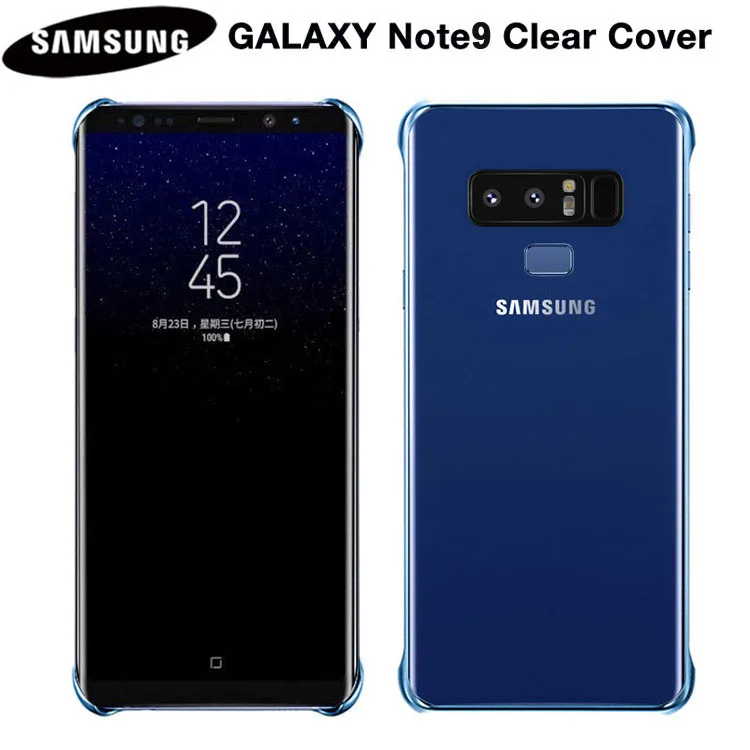 Оригинальный чехол для телефона Samsung Galaxy Note 9 Note9 SM N960U N960F прозрачный мягкий