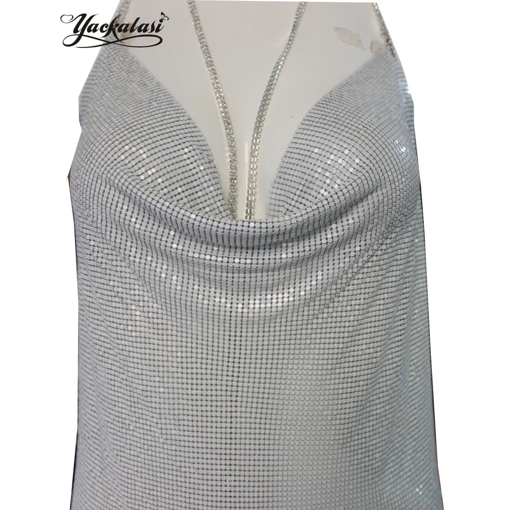 YACKALASI вечернее платье женская сексуальная клубная одежда цвета слоновой кости