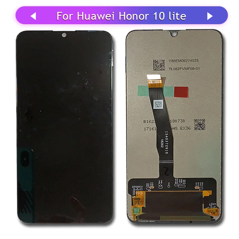 3 шт. для Huawei Honor 10 Lite 10Youth HRY-AL00 HRY-LX2 Полный ЖК-дисплей сенсорный экран дигитайзер в