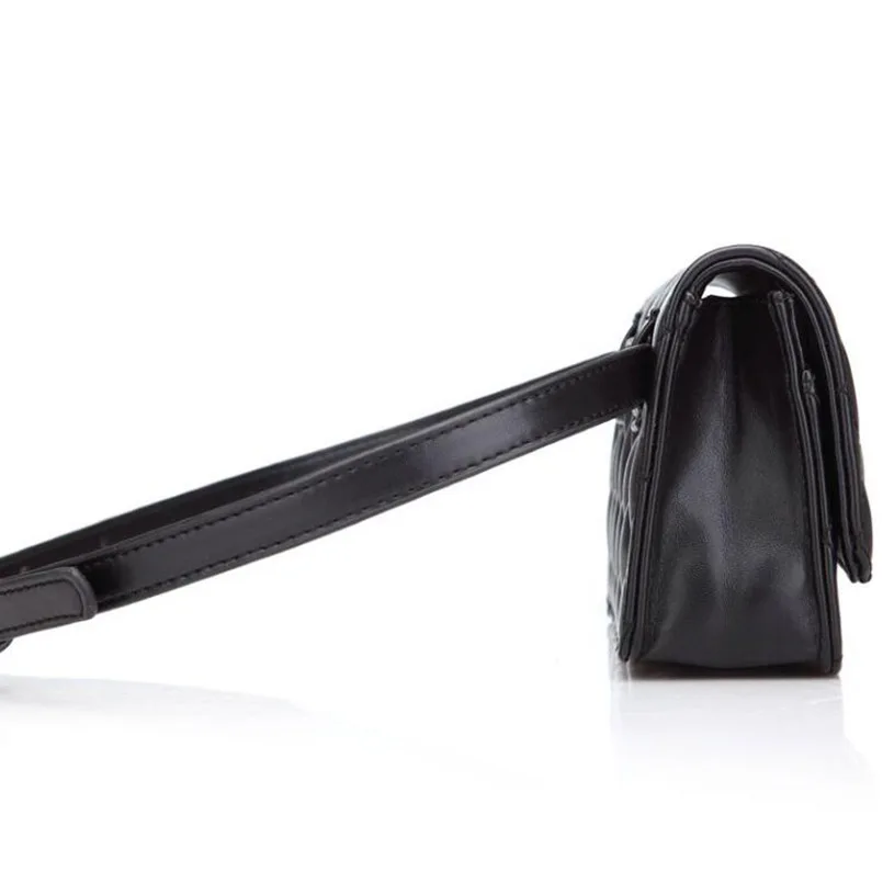 

Jiessie & Angela Small Waist Packs Black Solid 2017 New women's Travel Waist Bags Multifunctional Women Riding Fanny Packs